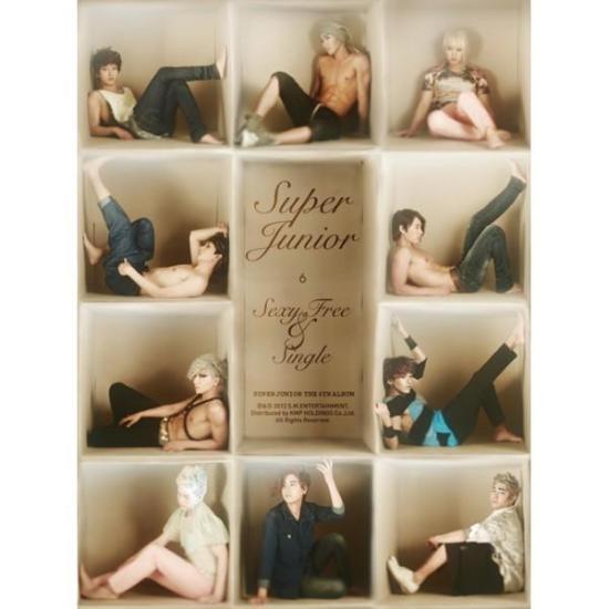 MUSIC PLAZA CD Super Junior | 슈퍼주니어 | 6th Album - Sexy, Free & Single [VER. B]