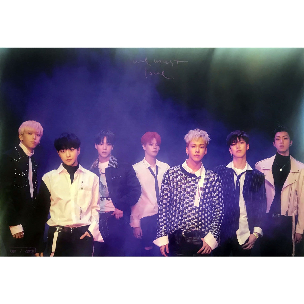 MUSIC PLAZA Poster A.ver 온앤오프 | ON/OFF | onandoff |  3rd mini album - WE MUST LOVE | poster
