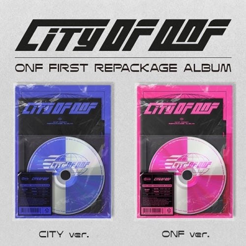 온앤오프 | ONF FIRST ALBUM REPACKAGE [ CITY OF ONF ]