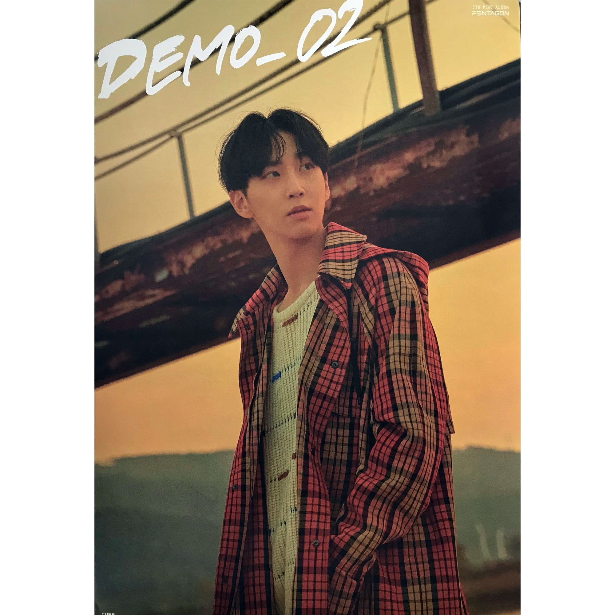 펜타곤 | PENTAGON | 5TH MINI ALBUM [ DEMO_02 ] | POSTER ONLY