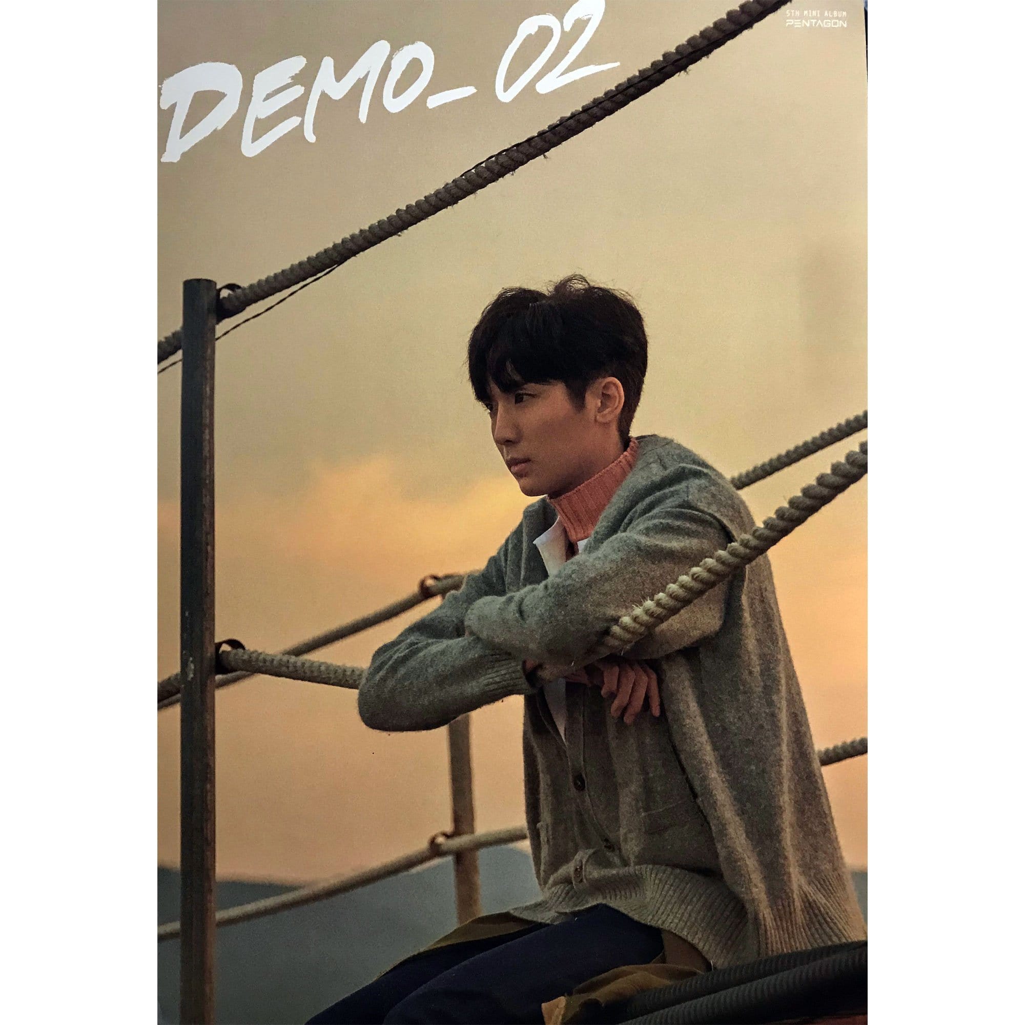 펜타곤 | PENTAGON | 5TH MINI ALBUM [ DEMO_02 ] | POSTER ONLY