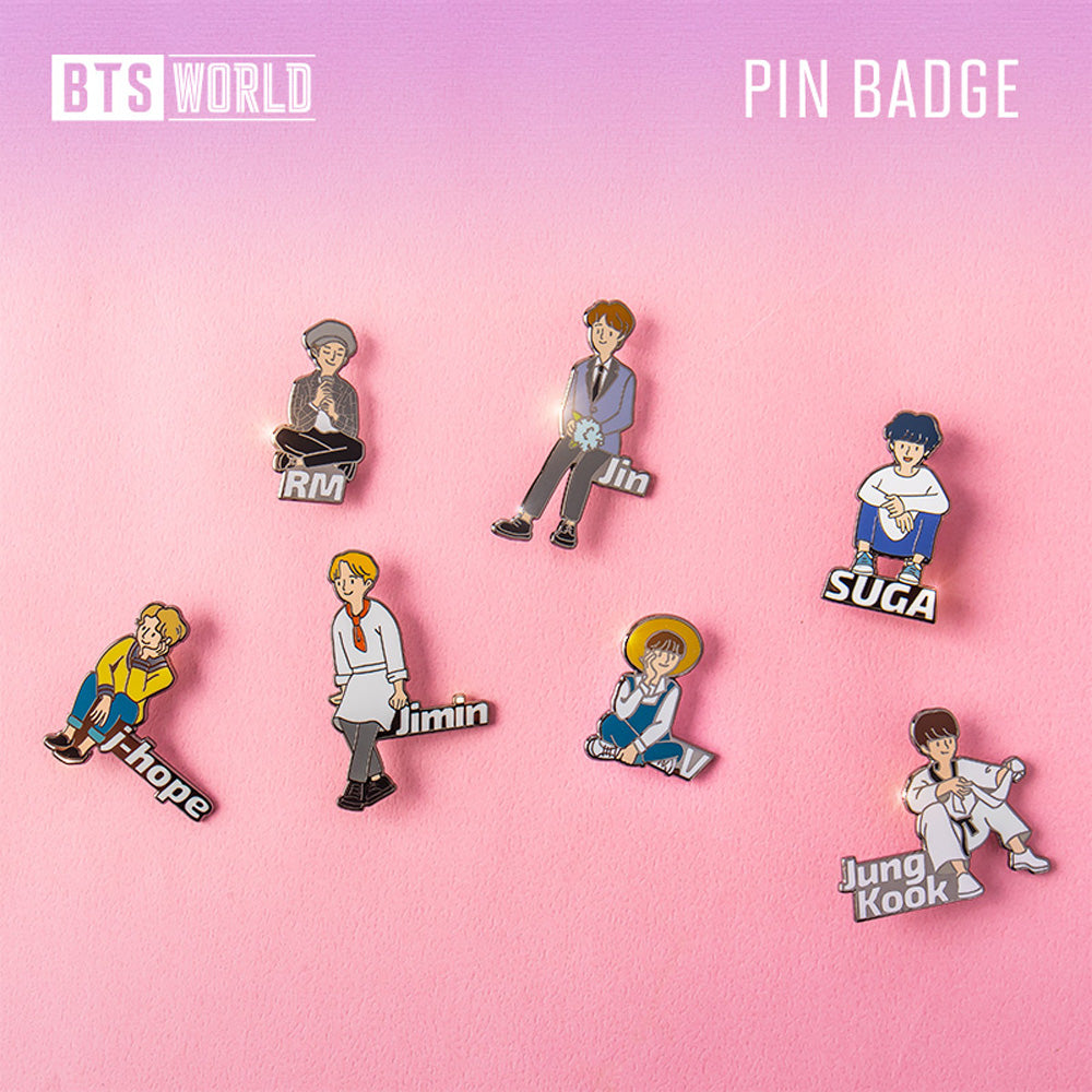 방탄소년단 | BTS [ BTS WORLD ] PIN BADGE - Music Plaza