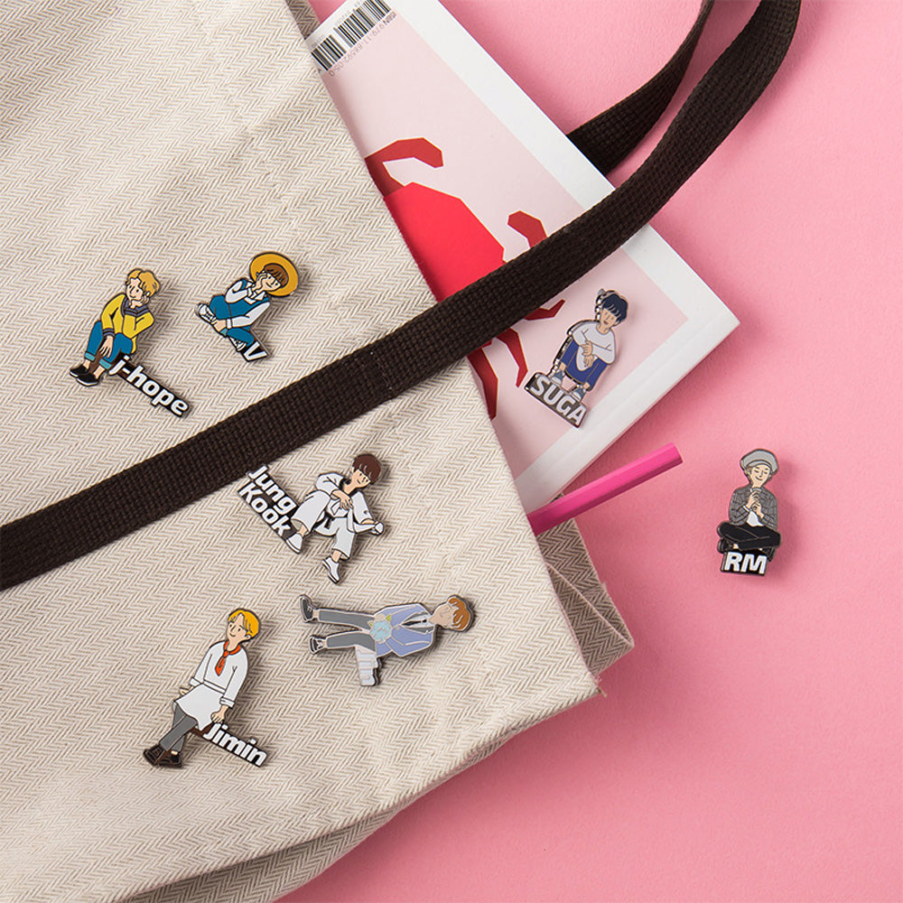 BTS ピンバッジ 방탄소년단 | BTS [ BTS WORLD ] PIN BADGE - Music Plaza