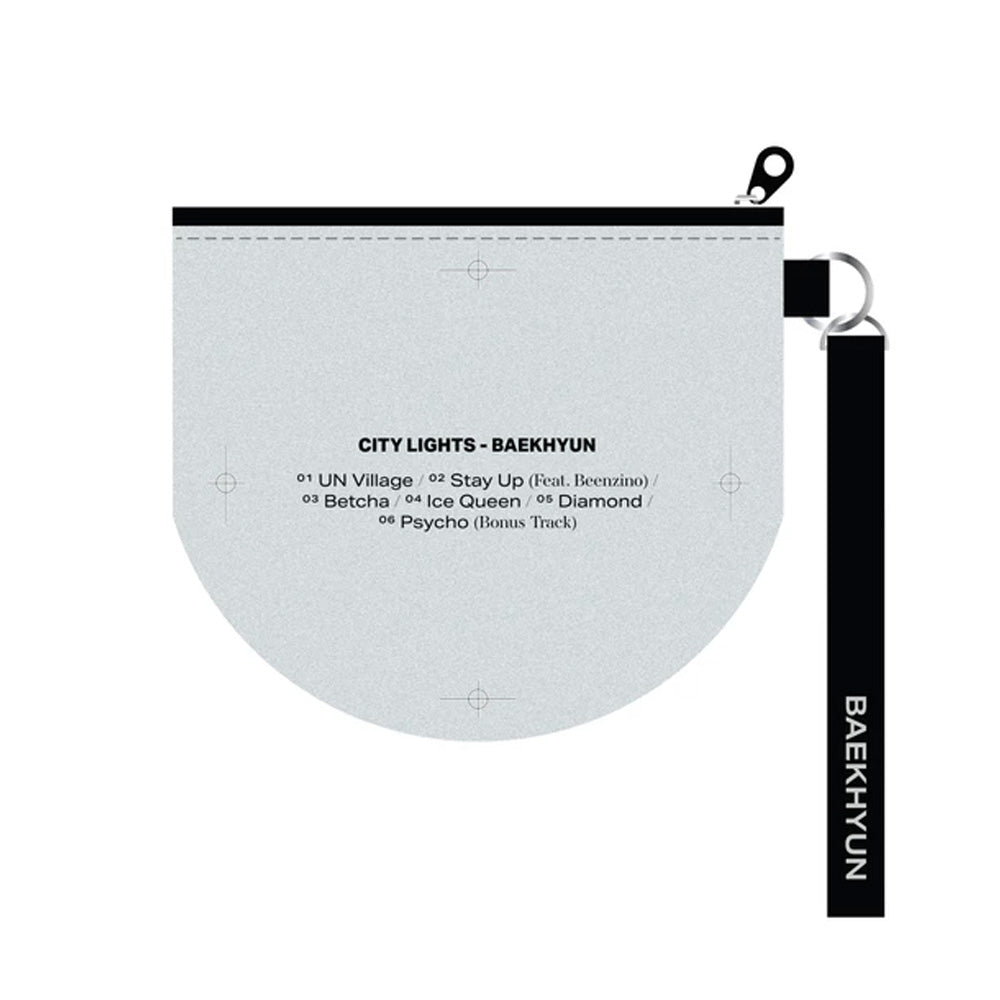 BAEKHYUN [ CITY LIGHTS ] PU LEATHER MIN POUCH