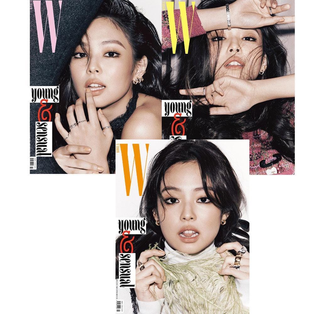 MUSIC PLAZA Magazine A TYPE COVER 더블유 | W MAGAZINE | 2018-11 [ JENNIE COVER- BLACKPINK ] KAI PHOTO (12p) KOREA MAGAZINE