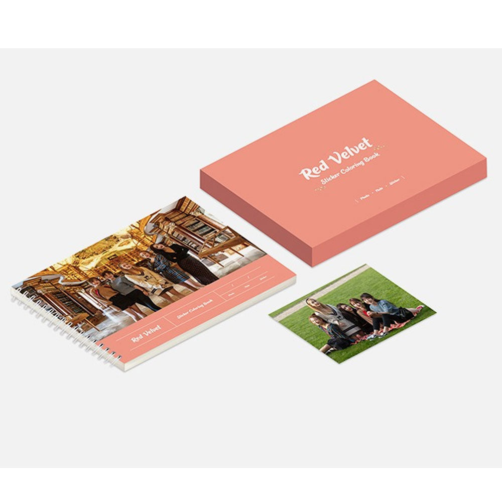 레드벨벳 | RED VELVET STICKER COLORING BOOK