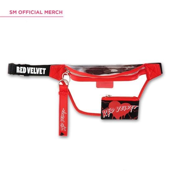 MUSIC PLAZA Goods Red Velvet | 레드벨벳 | SM Official Fanny Pack With Card Wallet