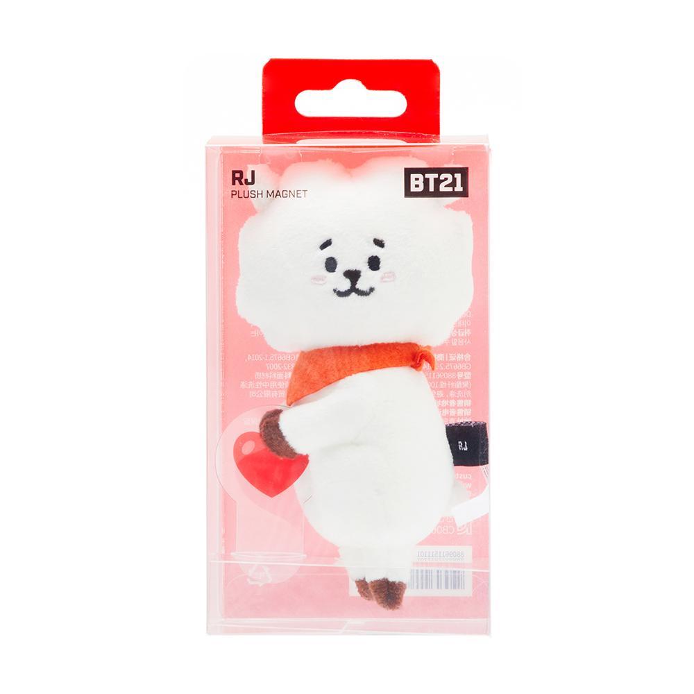 MUSIC PLAZA Goods TATA BT21 OFFICIAL GOODS [ PLUSH MAGNET ] * BTS