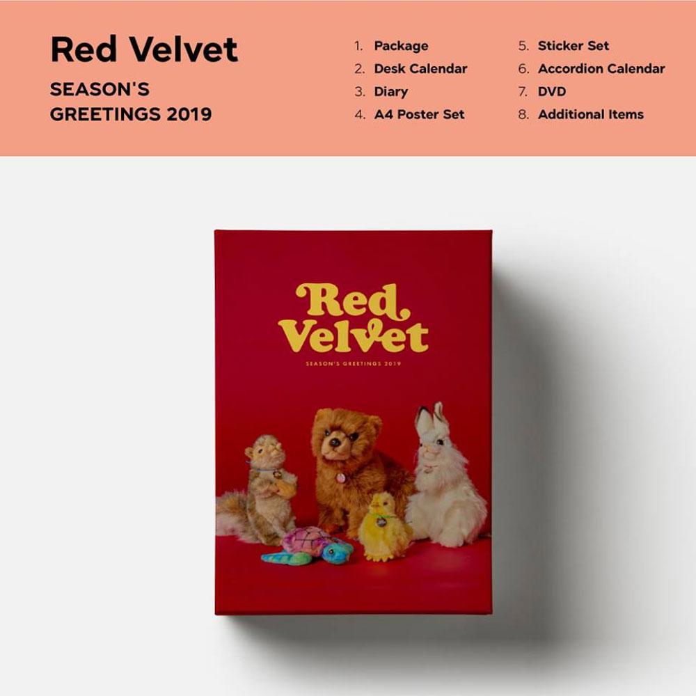 MUSIC PLAZA Photo Book Red Velvet SEASON'S GREETINGS 2019
