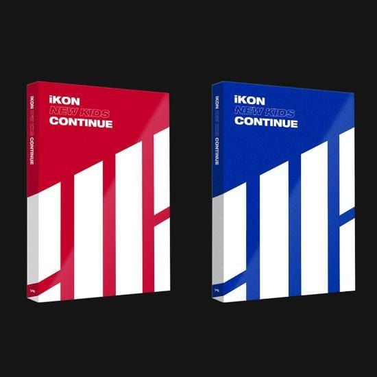 MUSIC PLAZA CD Red Version iKON Mini Album [ New Kids : Continue ]