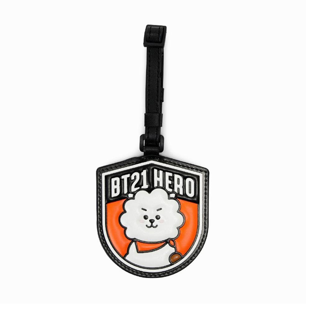 MUSIC PLAZA Goods RJ BT21 OFFICIAL GOODS [ WAPPEN NAME TAG- LUGGAGE TAG ]