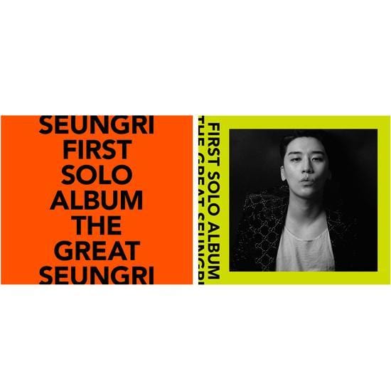MUSIC PLAZA CD Orange Version Seungri | 승리 | 1st Solo Album [ The Great Seungri ] Bigbang