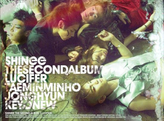 MUSIC PLAZA CD SHINee | 샤이니 | 2nd Album - Lucifer [A Type]