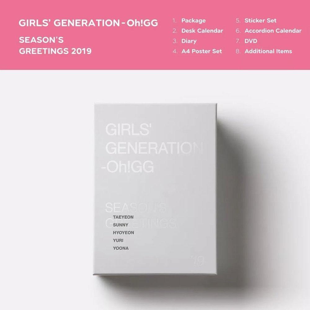MUSIC PLAZA Photo Book GIRLS’ GENERATION-Oh!GG - SEASON'S GREETINGS 2019 SNSD