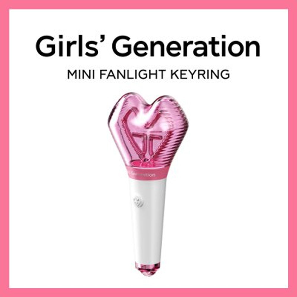 SNSD MINI FANLIGHT KEYRING