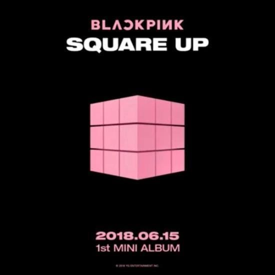 MUSIC PLAZA CD BLACK VER. BLACKPINK | 블랙핑크 | 1st Mini Album - Square Up