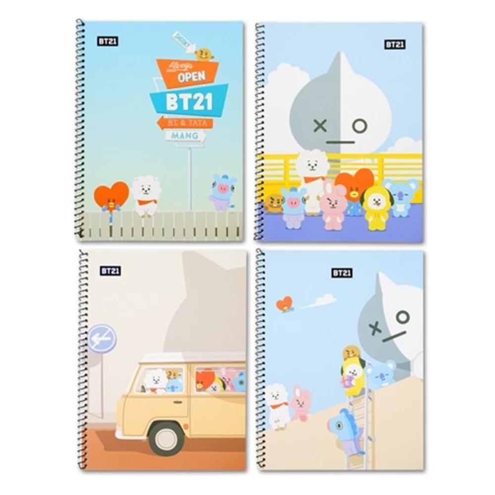 MUSIC PLAZA Photo Book 1-FENCE BT21 [ SPRING NOTE ] OFFICIAL MD