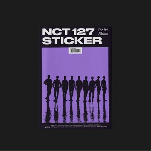 엔씨티127 | NCT 127 3RD ALBUM [ STICKER ] KOREAN PRESS STICKER VERSION