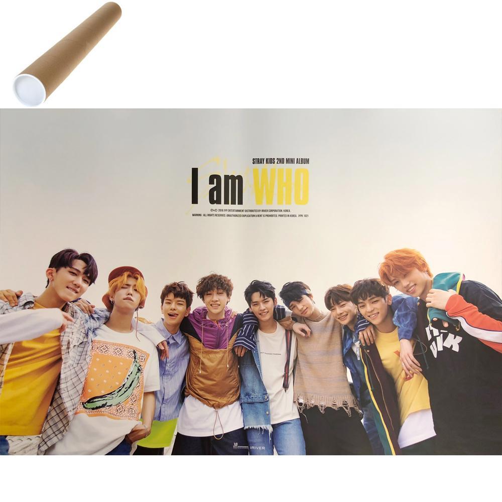 MUSIC PLAZA Poster A Version Stray Kids | 스트레이 키즈 |  I Am Who | POSTER