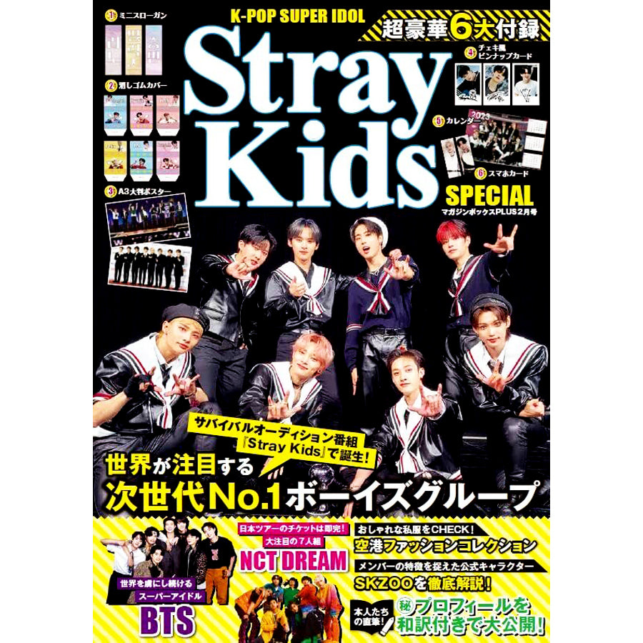 MAGAZINE BOX PLUS JAPAN 2023-2 [ STRAY KIDS ] SPECIAL ISSUE
