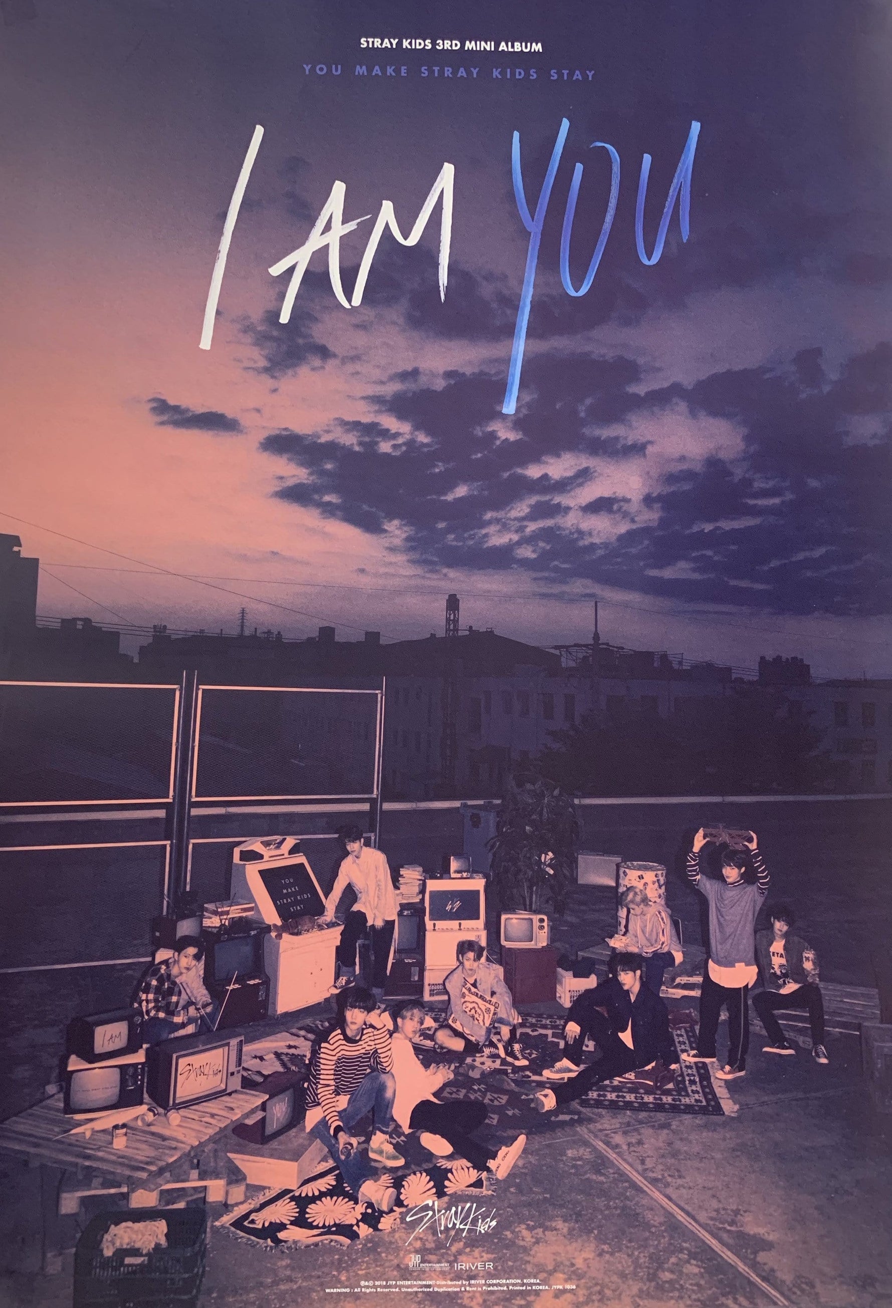 MUSIC PLAZA Poster C Stray Kids | 스트레이 키즈 |  I Am YOU  | POSTER