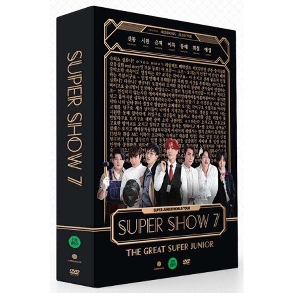 MUSIC PLAZA DVD 슈퍼주니어 | SUPER JUNIOR [ SUPER SHOW 7 ] DVD