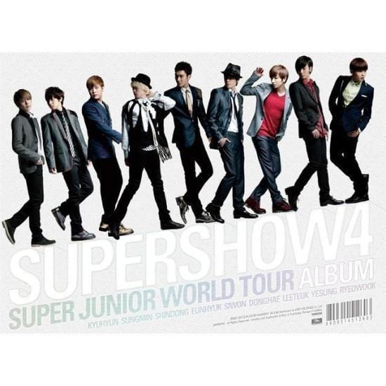 MUSIC PLAZA CD Super Junior | 슈퍼주니어 | Super Junior World Tour Album - Super Show 4