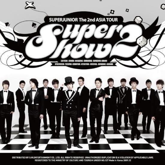 MUSIC PLAZA DVD Super Show | 슈퍼주니어 | The 2nd Asia Tour - Super Show 2 DVD