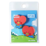 LINE FRIEND BT21  BABY BADGE SET | 2PCS