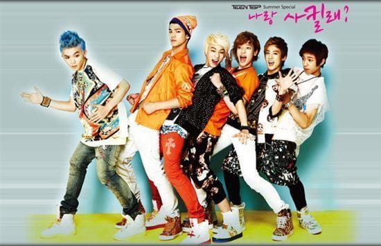 MUSIC PLAZA Poster Teen Top | 틴탑 | 24.5" X 18" POSTER