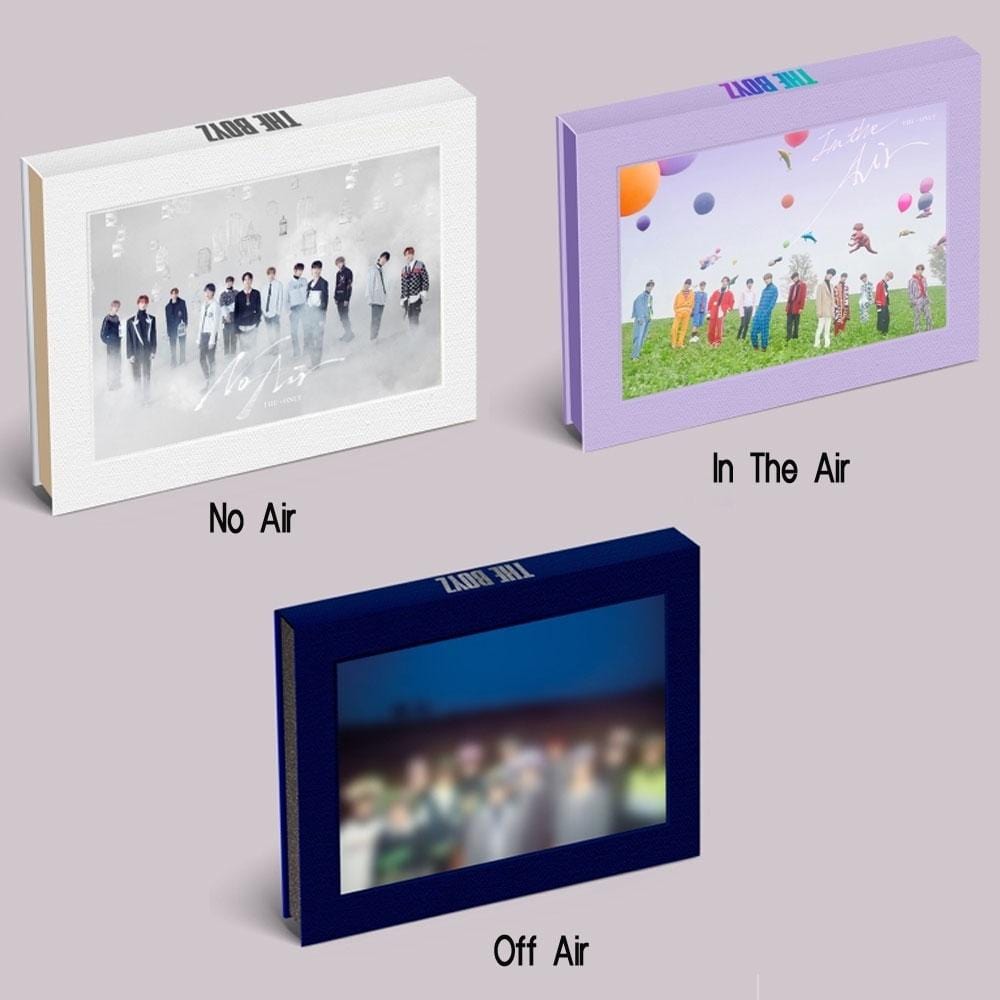 MUSIC PLAZA CD 3 VERSION SET 더보이즈 | THE BOYZ | 3RD MINI ALBUM [ THE ONLY ]
