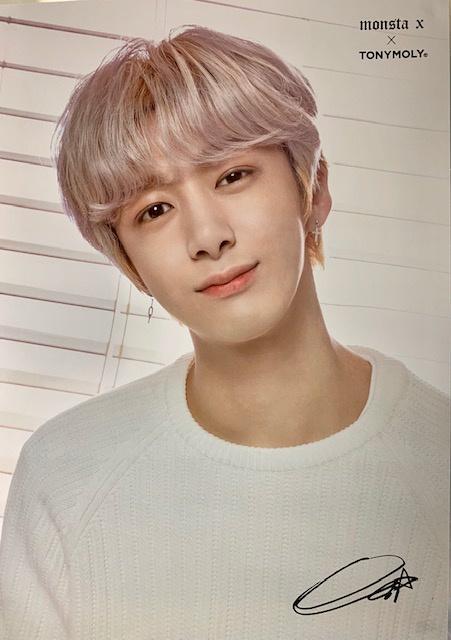MUSIC PLAZA Poster Hyungwon Monsta X | 몬스타엑스 | Tony Moly Individual Posters