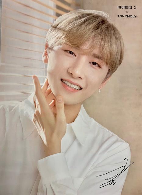 MUSIC PLAZA Poster I.M. Monsta X | 몬스타엑스 | Tony Moly Individual Posters