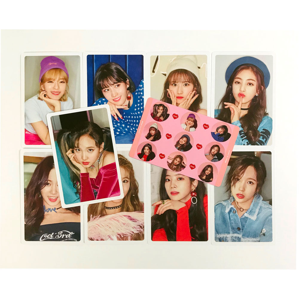 TWICE WHAT IS LOVE? PHOTO CARD SET - 2 TYPE
