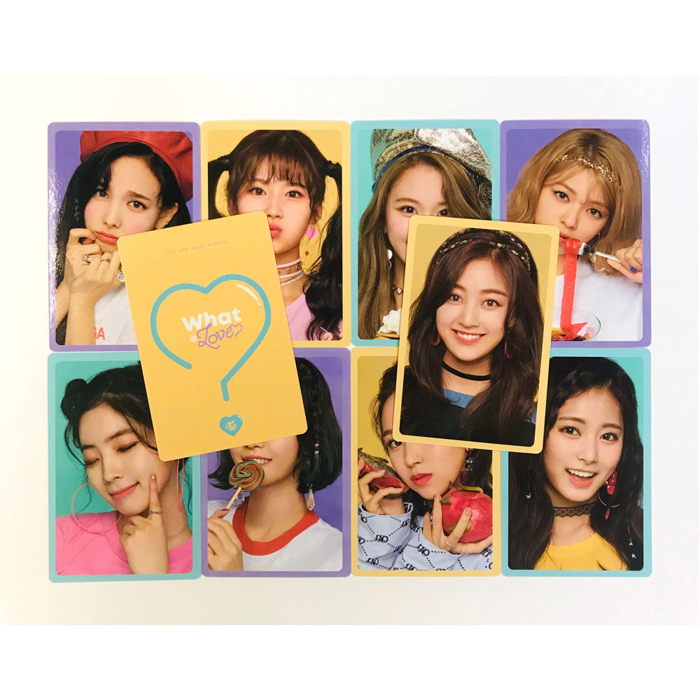 TWICE WHAT IS LOVE? PHOTO CARD SET - 2 TYPE
