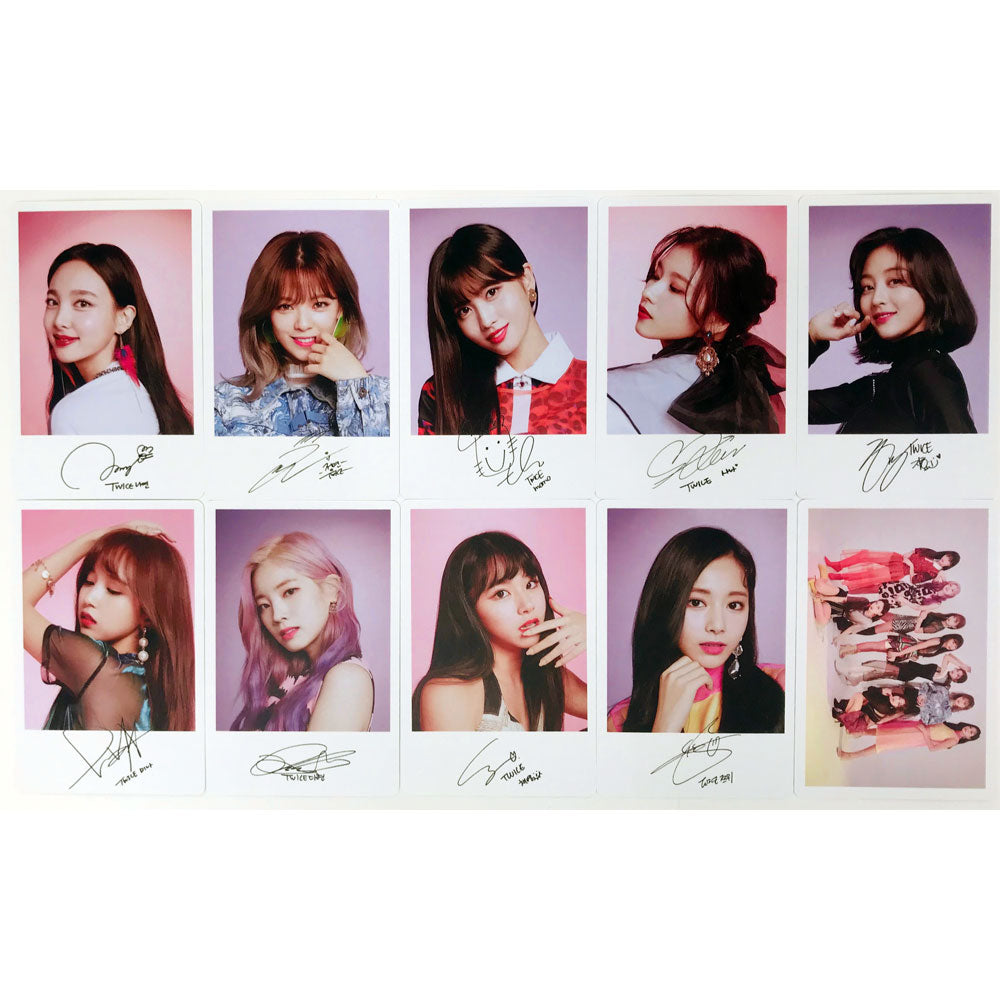 TWICE YES OR YES PHOTO CARD SET / 3 TYPE