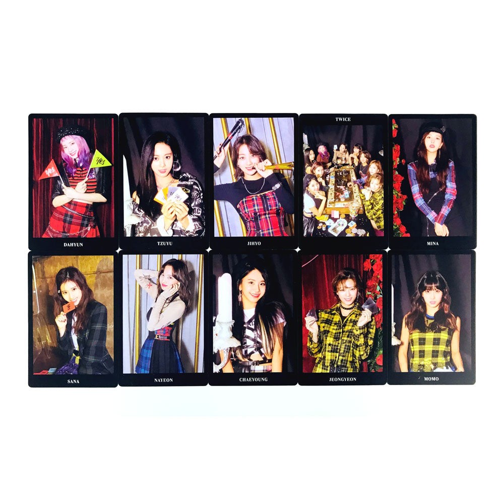 TWICE YES OR YES PHOTO CARD SET / 3 TYPE