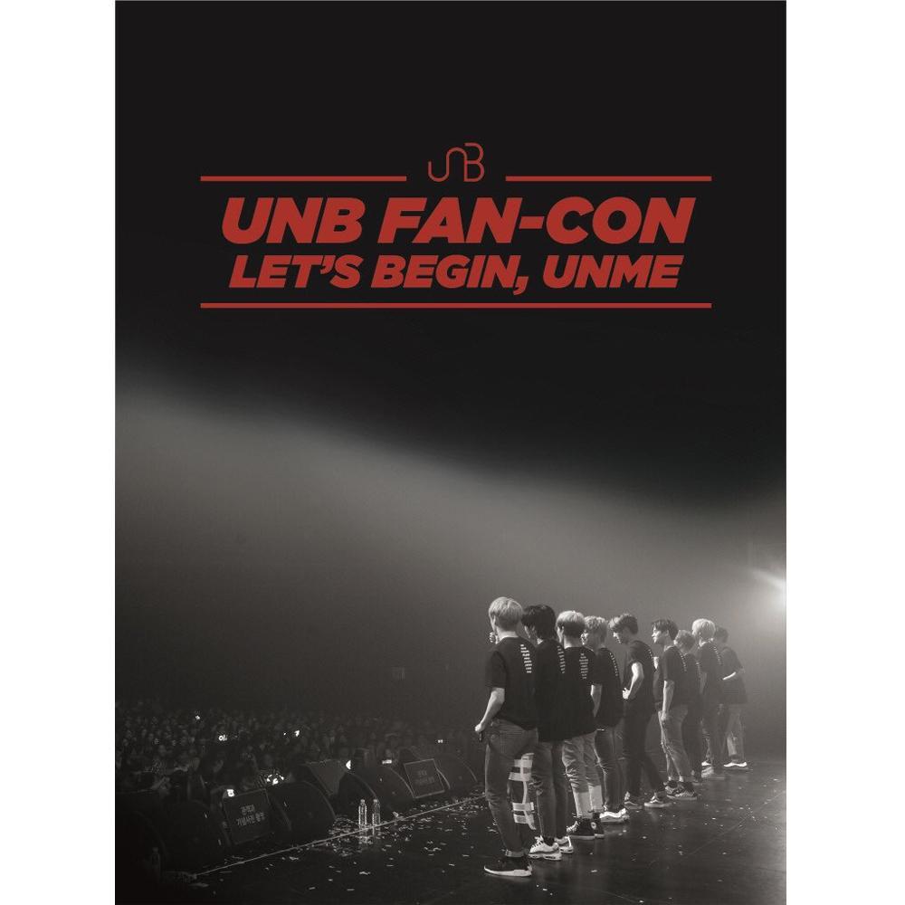MUSIC PLAZA DVD UNB | 유앤비 | 2018 UNB Fan-Con [ Let's Begin, UNME] 2DVD+1CD