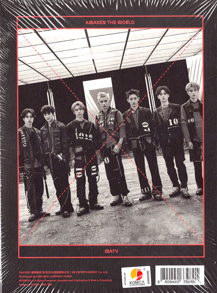 웨이션브이 | WAYV 1ST ALBUM [ AWAKEN THE WORLD ] - Music Plaza
