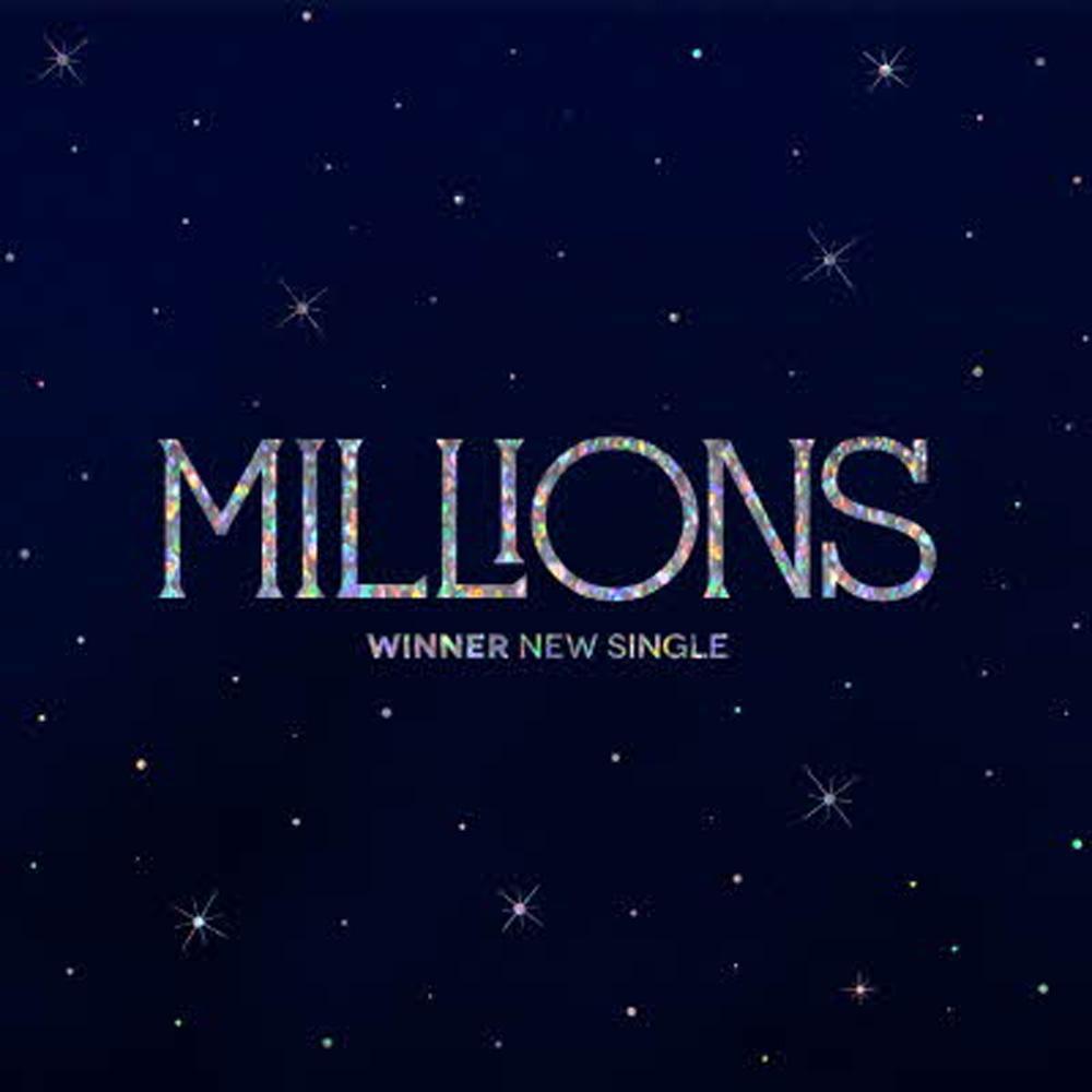 MUSIC PLAZA CD BLUE LIGHT+WHITE LIGHT WINNER | 위너 NEW SINGLE [ MILLIONS ]