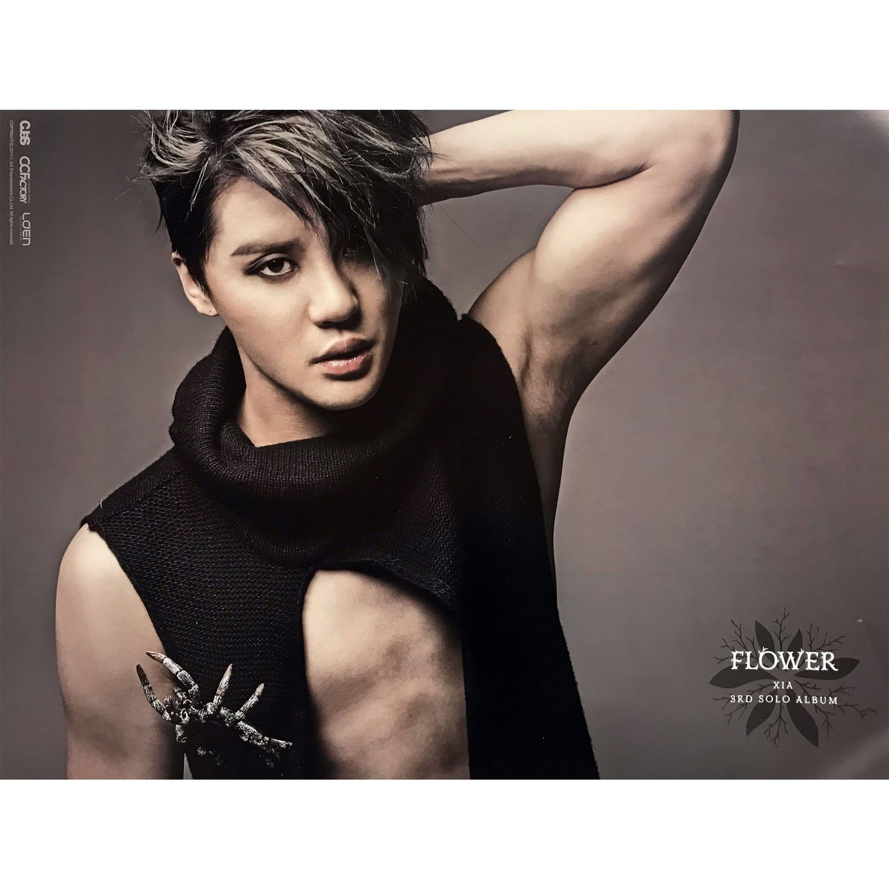 MUSIC PLAZA Poster A. 3rd solo album ver 시아준수 | XIA JUNSU (JYJ) | POSTER