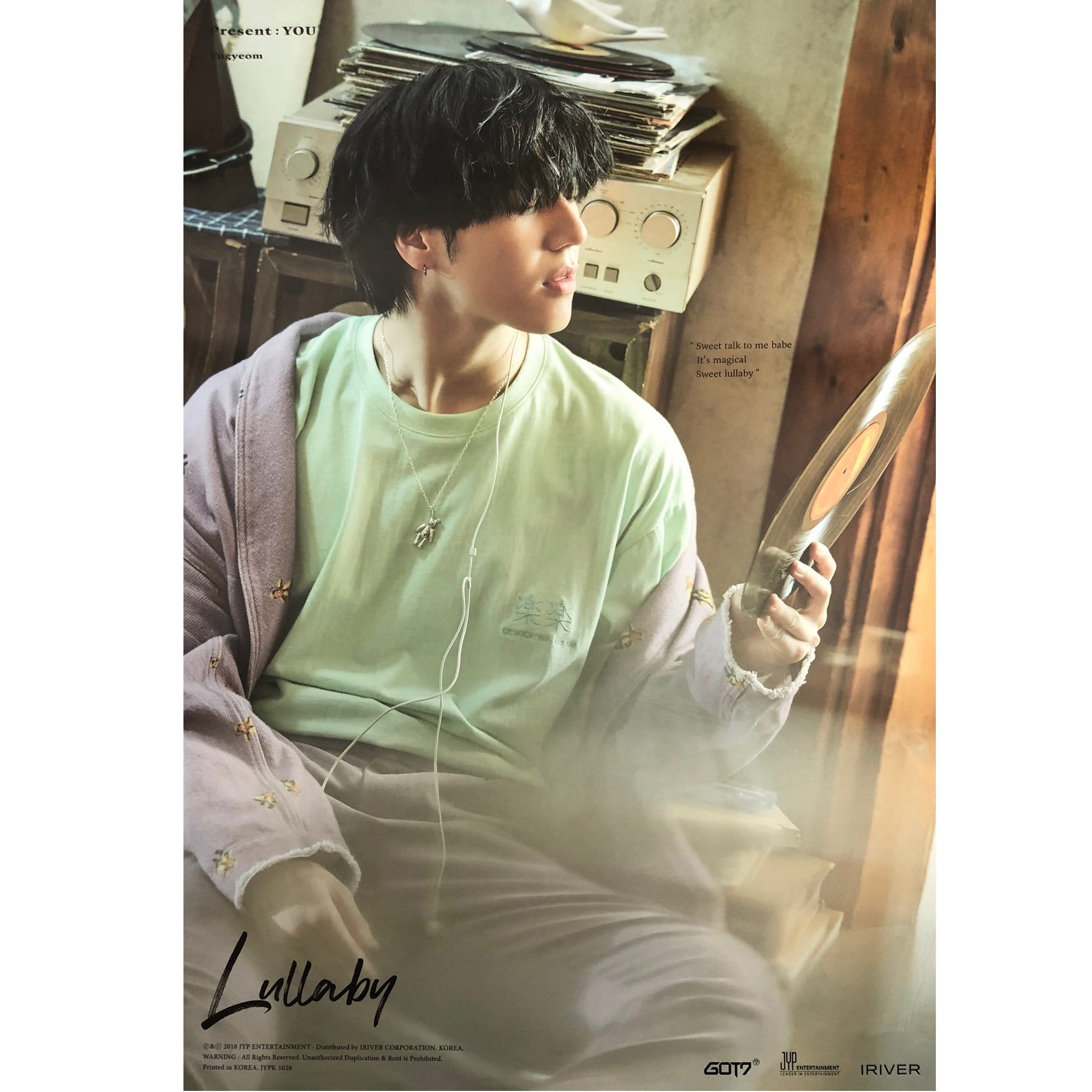 갓세븐 | GOT7 | 3RD ALBUM [ PRESENT: YOU ] | POSTER ONLY - Music Plaza