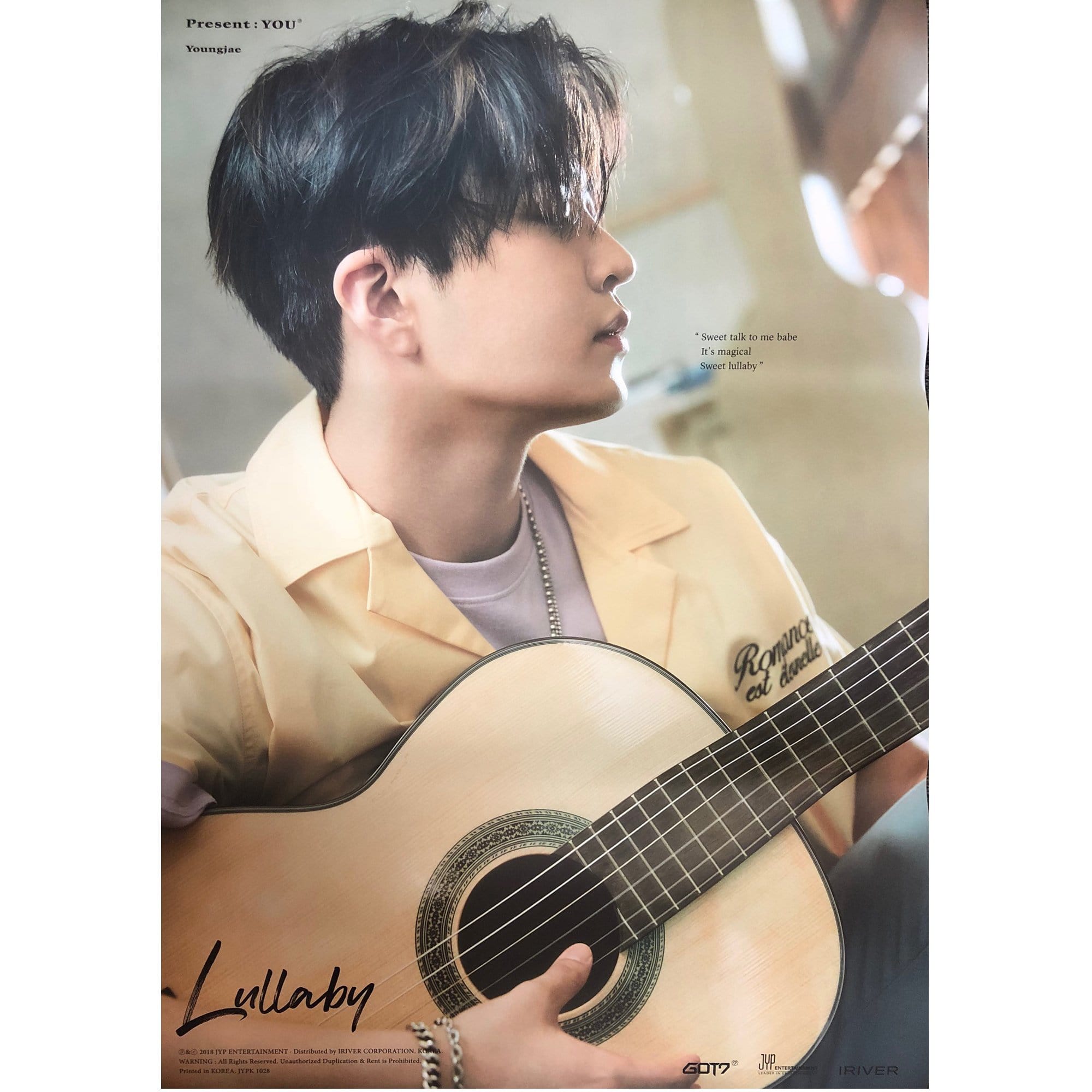 갓세븐 | GOT7 | 3RD ALBUM [ PRESENT: YOU ] | POSTER ONLY - Music Plaza