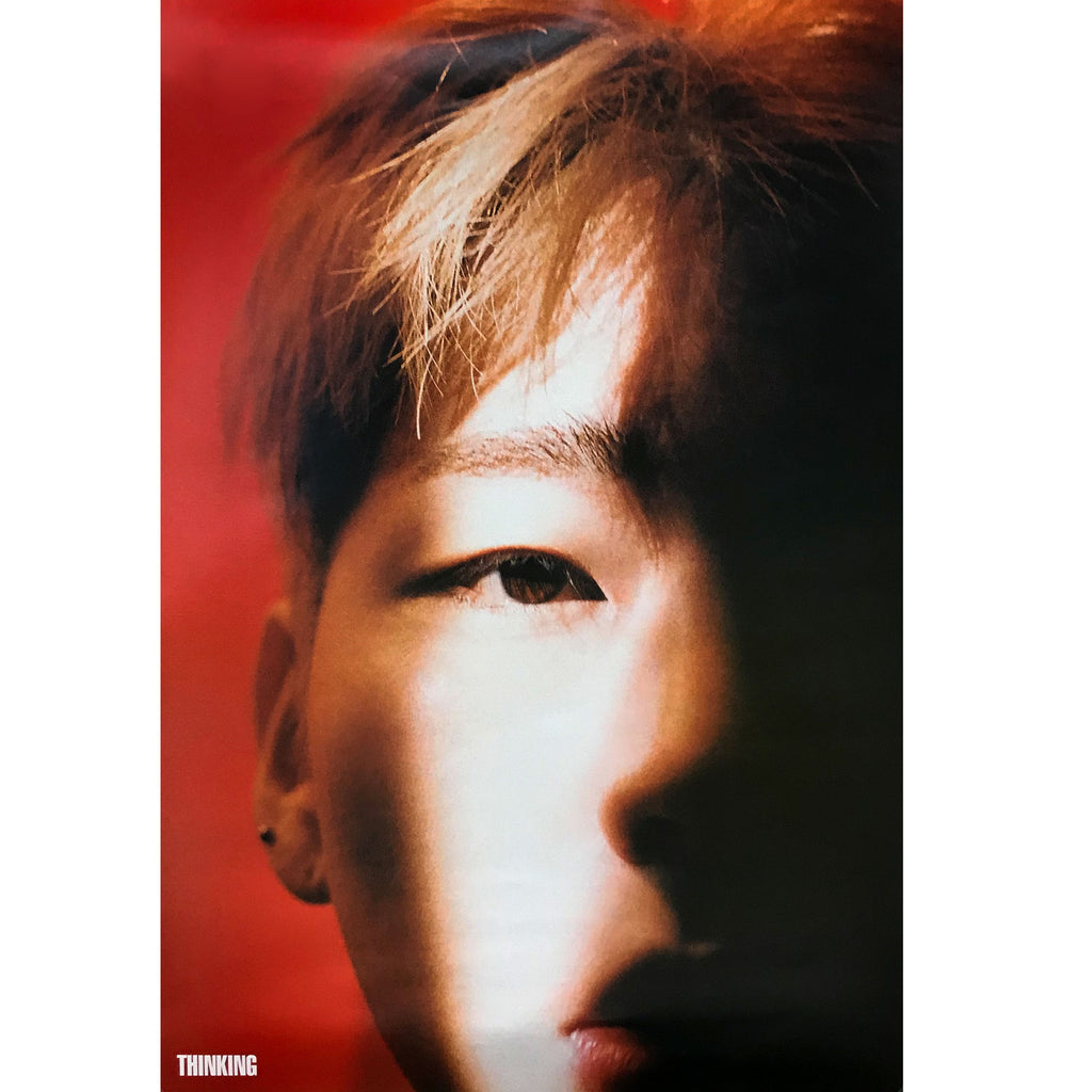 ZICO | 1ST ALBUM [THINKING] | (VERSION B) DOUBLE SIDED POSTER ONLY